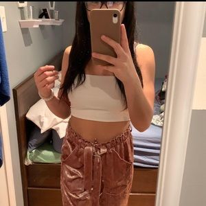 Target velvet joggers